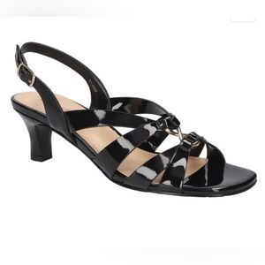NWOT Easy Street Zazie Women's Sandal, size 9, black